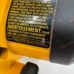 DeWALT DW930 12V Cordless 5-3/8” Trim Saw Kit W/ Charger ,Battery Tested Working - Image 7