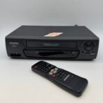 Sylvania 2960CLV 4-Head Hi-Fi Stereo VHS VCR Video Cassette Recorder With Remote