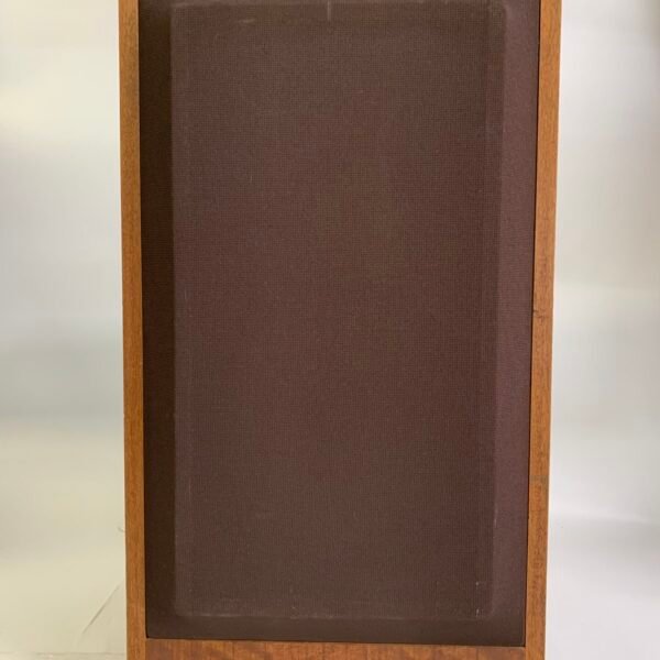 Vintage A-475 3-Way Speakers Pair 12” Woofer Bass Reflex Made In Canada Wood Cabinet