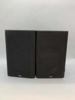 Vintage Reel Orpheum 5i Bookshelf Speakers Pair Black Audio Stereo Speakers