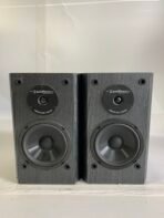 BIC America DV62si Venturi Bookshelf Speakers Pair Black Audio Stereo Speakers
