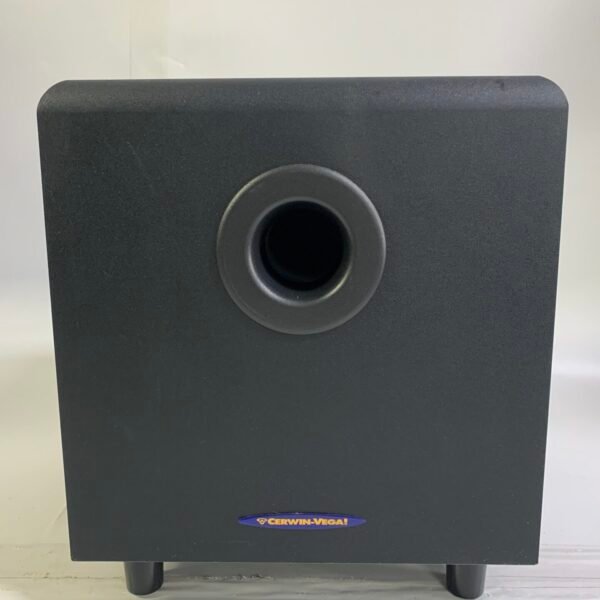 Cerwin-Vega AVS-SUB8 Powered Subwoofer | Home Audio Bass Speaker | Retro Audio Equipment