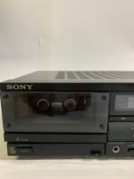 Sony TC-W600 Dual Cassette Deck Dolby NR Made In Japan For Parts Repair - Image 2