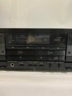 Sony TC-W600 Dual Cassette Deck Dolby NR Made In Japan For Parts Repair - Image 4