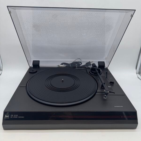 Vintage 1980s Dual CS 2110 Belt Drive Hi-Fi Stereo Turntable Tested Working