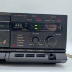 TEAC SW-200 Stereo Double Cassette Deck For Parts Repair Turns On - Image 4