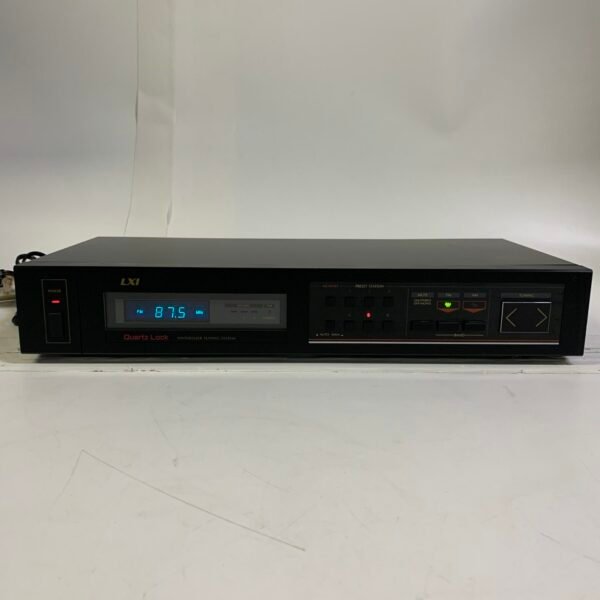 Vintage LXI Quartz Lock Digital Stereo Tuner FM AM Receiver Model 28924