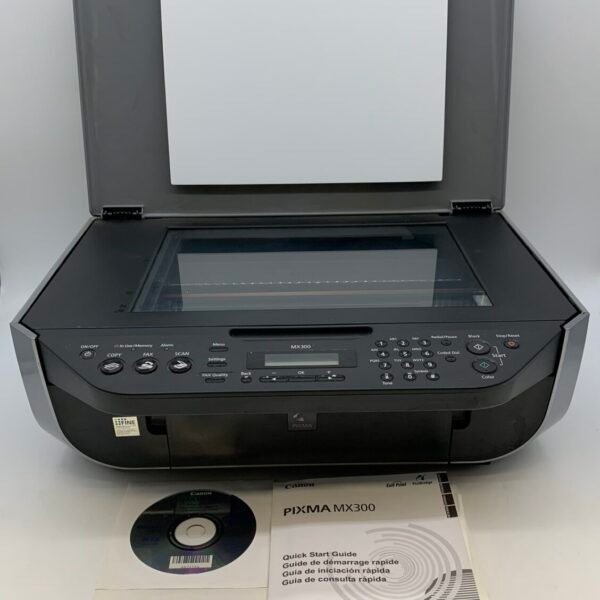 Vintage Canon PIXMA MX300 All In One Inkjet Printer Scanner Copier Fax With Manuals