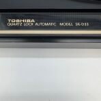 Vintage Toshiba SR‑D33 Quartz Lock Direct Drive Turntable –Tested Working- Japan - Image 5