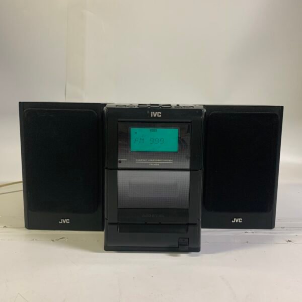 Vintage JVC FS-H35 Compact Stereo System CD Radio Speakers Tape Slot Doesn’t Open/Work