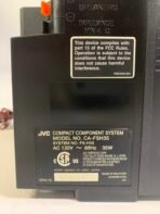 Vintage JVC FS-H35 Compact Stereo System CD Radio Speakers Tape Slot Doesn’t Open/Work - Image 11