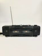 Vintage Pulser Dual Cassette Portable Boombox FM AM Stereo Bass Boost