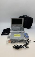 Vintage 2006 Spectroniq Portable DVD Player PDV-808 with Remote & Travel Case