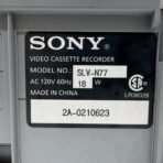 Sony SLV-N77 Hi-Fi Stereo VHS VCR Video Cassette Recorder With Remote Manual - Image 8