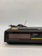 Vintage Pulsar ECR14 AM FM LED Clock Radio Retro Woodgrain Alarm Clock - Image 3