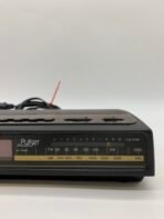 Vintage Pulsar ECR14 AM FM LED Clock Radio Retro Woodgrain Alarm Clock - Image 4