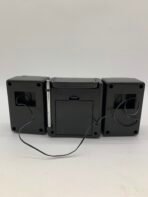 Vintage Portable AM/FM Clock Radio Stereo Speakers Battery Powered Unbranded - Image 4