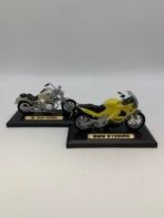 BMW K1200RS & R1200C Motorcycle Model Bundle Collectible Display Set