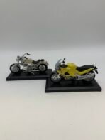 BMW K1200RS & R1200C Motorcycle Model Bundle Collectible Display Set - Image 2