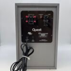 Vintage Quest Powered Subwoofer Speaker Gray For Parts Power On - Image 4