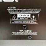 Vintage Quest Powered Subwoofer Speaker Gray For Parts Power On - Image 5