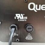 Vintage Quest Powered Subwoofer Speaker Gray For Parts Power On - Image 6