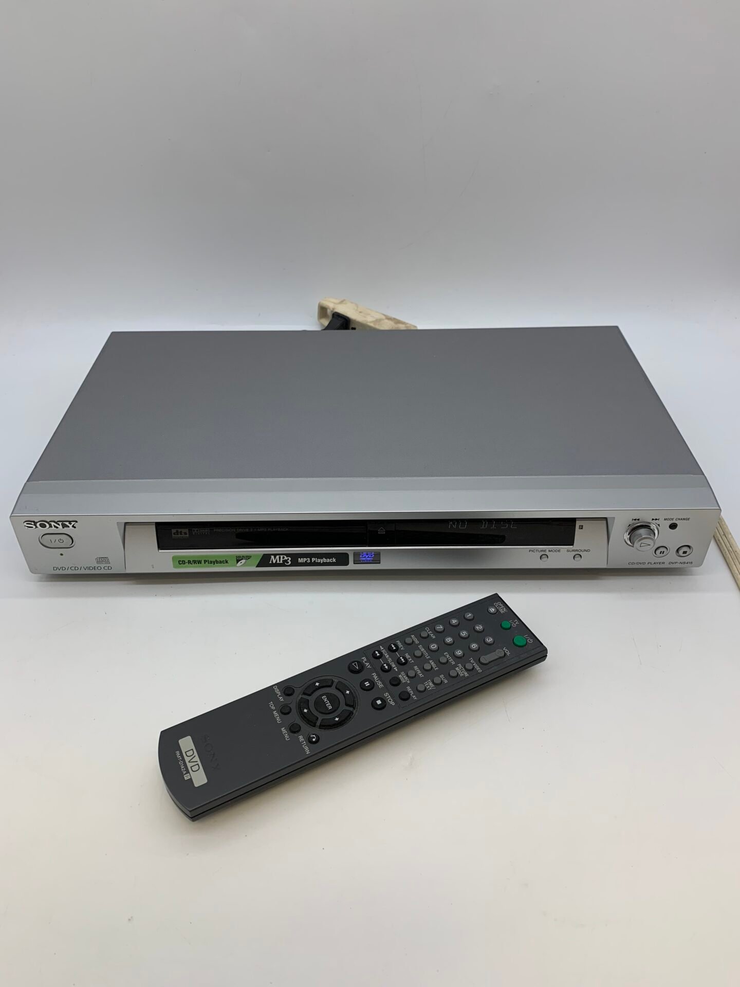 IMG_5031 Vintage Sony DVP-NS415 DVD Player With Remote MP3 CD Playback - Image 1