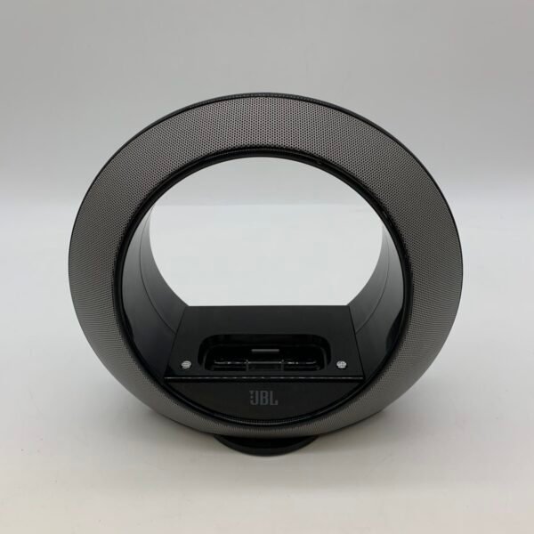 JBL Radial Micro iPod iPhone Dock Speaker System Black w/ Power Adapter