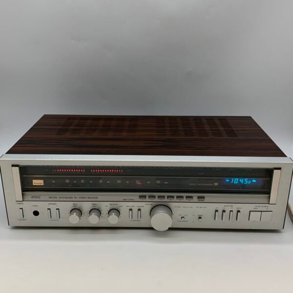 Vintage Sansui 4900Z Stereo Receiver Silver Face Hi-Fi Audio Receiver Japan