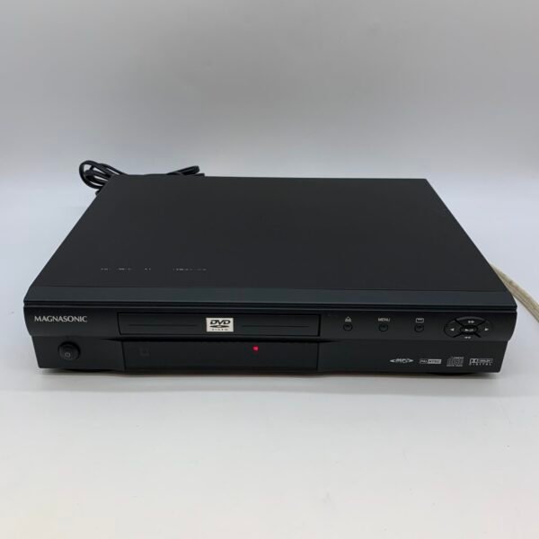 Vintage 2002 Magnasonic DVD800-4 DVD CD MP3 Player Dolby Digital Black