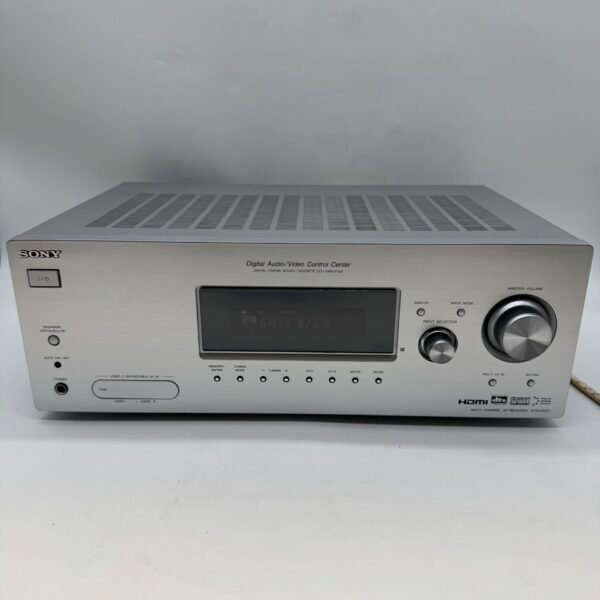 Sony STR-K900 HDMI Multi Channel AV Receiver Silver Tested Working