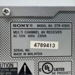 Sony STR-K900 HDMI Multi Channel AV Receiver Silver Tested Working - Image 11