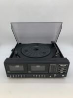 Vintage ProMax PST-2622 Stereo Turntable Cassette Recorder Powers On FOR PARTS - Image 2