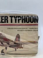 Vintage Monogram Hawker Typhoon 1/48 Scale Model Kit Open Box Complete - Image 2