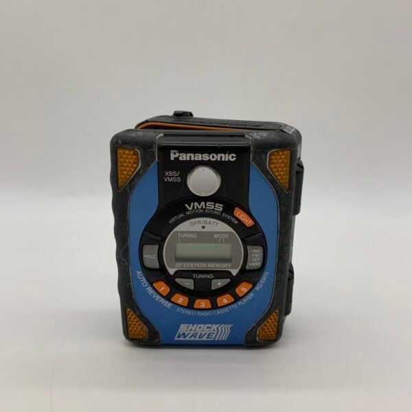Panasonic Shock Wave RQ-SW10 Cassette Player Working