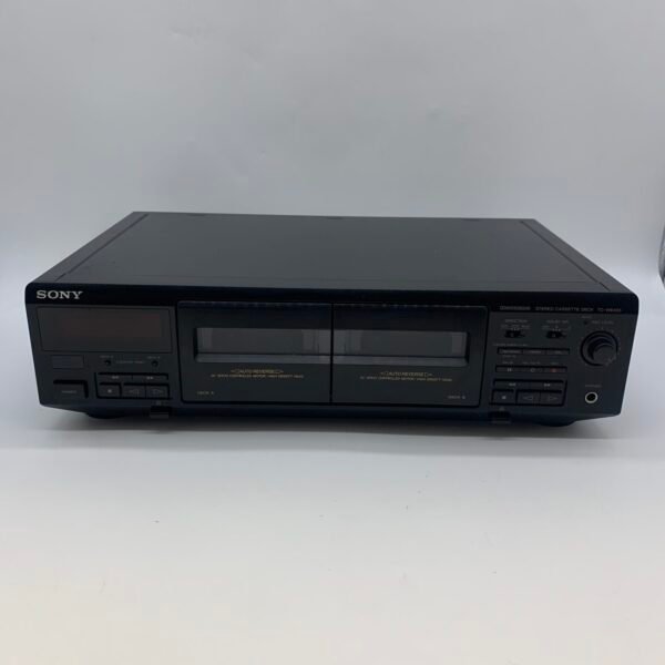 Sony TC-WE405 Dual Cassette Deck Auto Reverse Dolby HX Pro