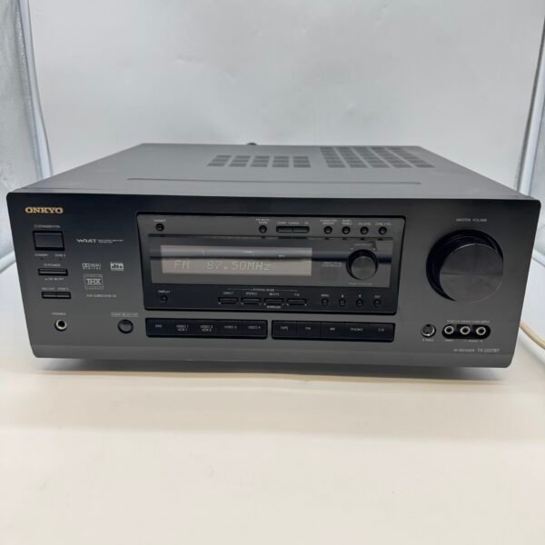 Onkyo TX-DS787 6.1 Channel THX Surround EX AV Receiver Tested Working Perfect