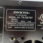 Onkyo TX-DS787 6.1 Channel THX Surround EX AV Receiver Tested Working Perfect - Image 9
