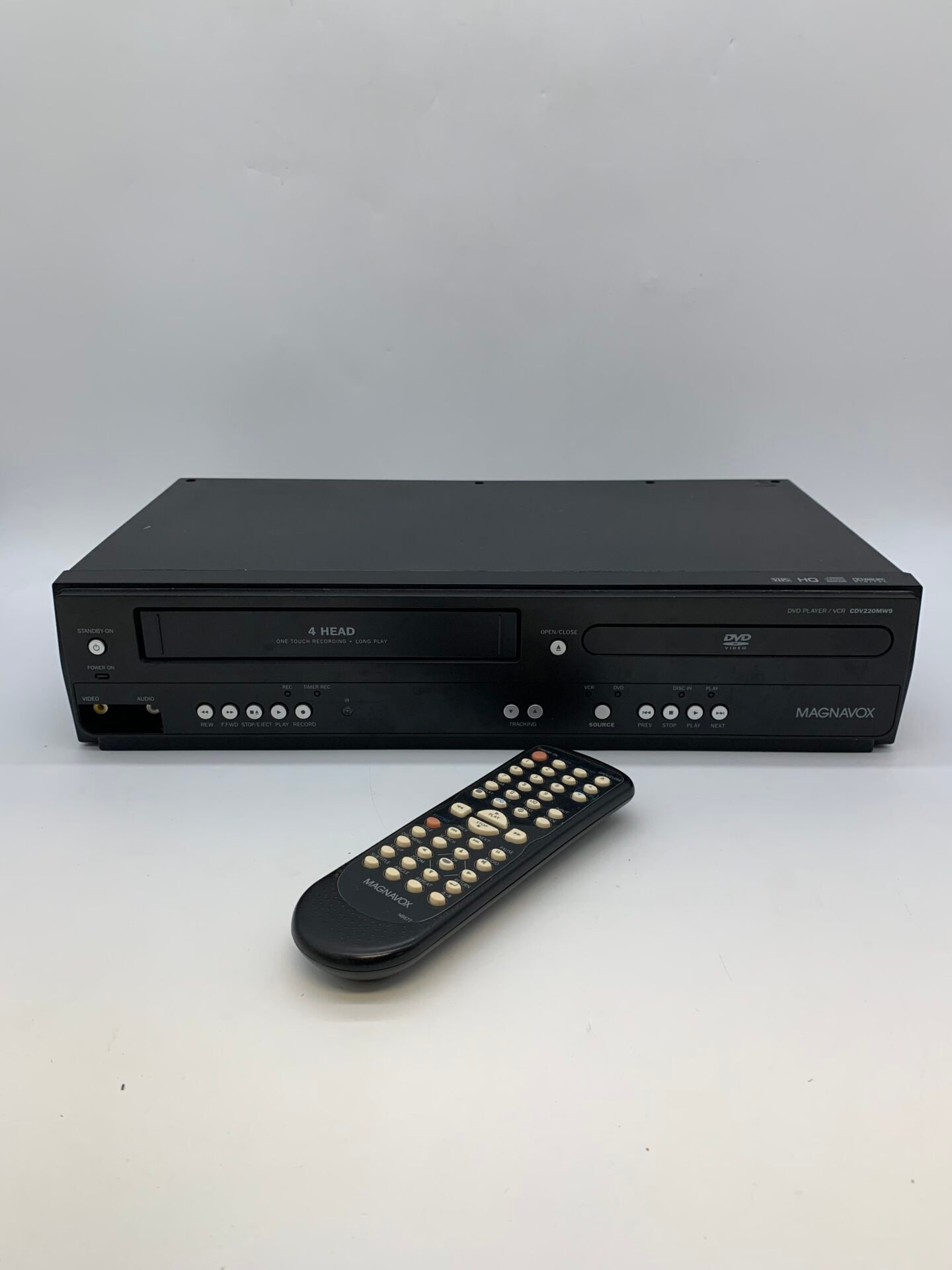 IMG_5397 Vintage Magnavox DVD VCR Combo Player CDV220MW9 With Remote 2011 Retro VHS Player - Image 1