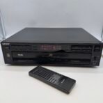 Sony CDP-C515 5 Disc CD Changer Player Remote Tested Working Made In Japan