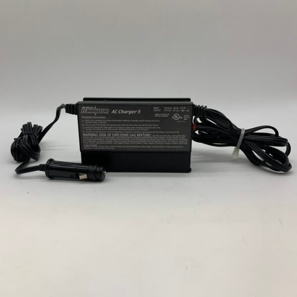 MotoMaster Eliminator AC Charger 5 12V DC 5A Battery Charger PowerBox
