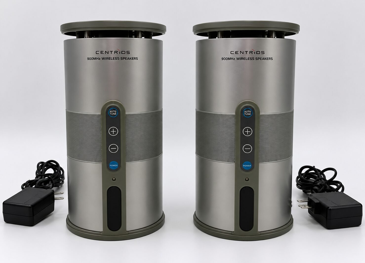 93BFBB87-D671-479B-99A8-448AC82D9794 Centrios 900MHz Wireless Speaker Pair Model 4015004 Home Audio - Image 1