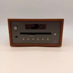 Tivoli Audio Model CD Walnut Wood Slot Loading CD Player Tested Works Great