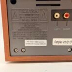 Tivoli Audio Model CD Walnut Wood Slot Loading CD Player Tested Works Great - Image 6