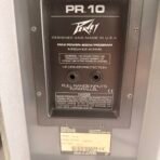 Pair Peavey PR10 400W Peak Passive PA Speakers 10” USA Made - Image 7