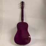 Nova 3301GC 1/2 Size Kids Acoustic Guitar Purple Floral Music Notes - Image 4