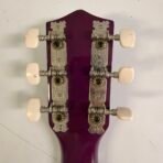 Nova 3301GC 1/2 Size Kids Acoustic Guitar Purple Floral Music Notes - Image 6