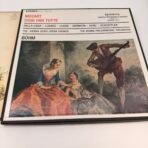Vintage Mozart Opera Vinyl Record Lot Marriage Of Figaro Cosi Fan Tutte LPs - Image 2