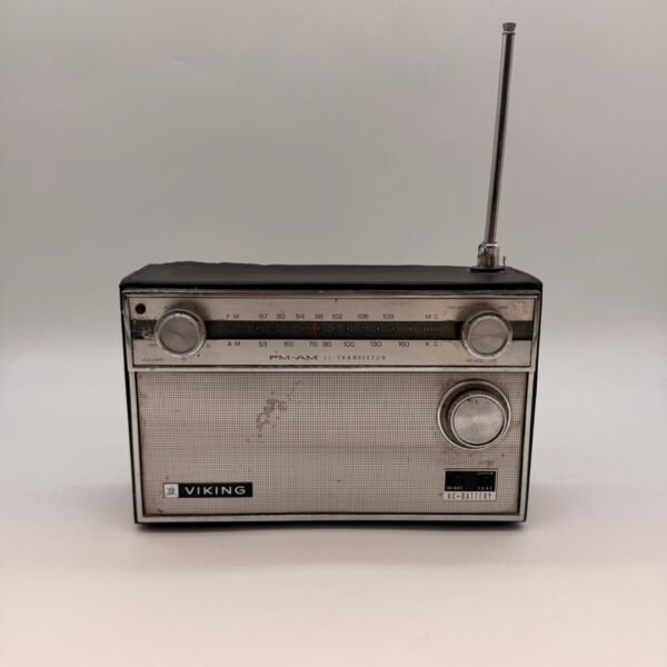 Vintage Eaton Viking D7TRU97 AM FM 11 Transistor Radio Japan Working Rare