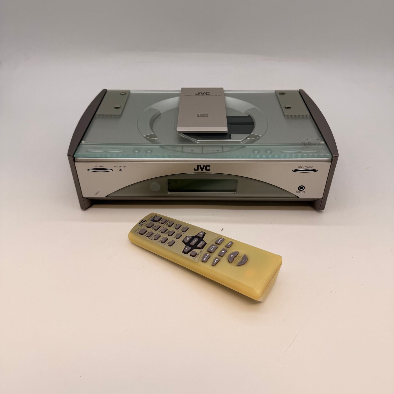 IMG_4306 JVC FS-SD9 Compact Component Stereo CD Receiver System w/ Remote Tested - Image 1